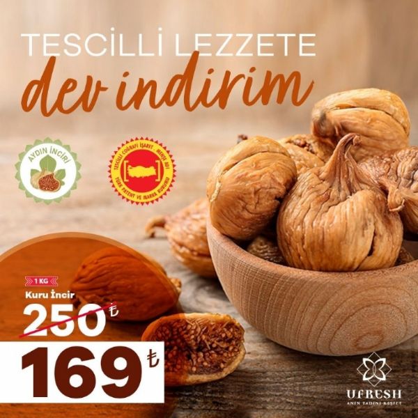 Big Discount on Designation of Origin Aydın Fig!