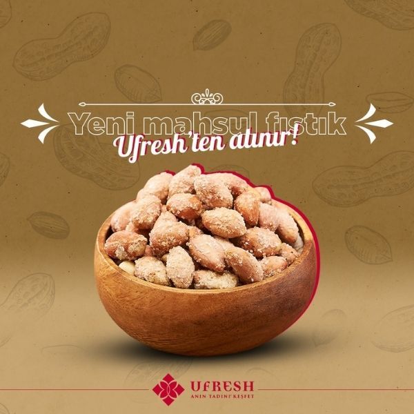 Yeni Mahsul Yer Fıstığı Ufresh’de Yerini Aldı