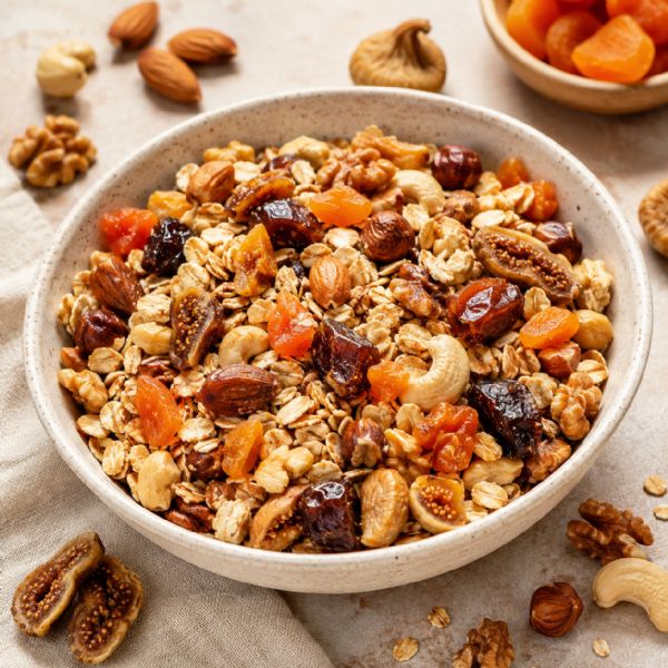 Evde Granola Sevenlere: Kuru Meyve ve Kuruyemişle 5 Farklı Karışım Önerisi