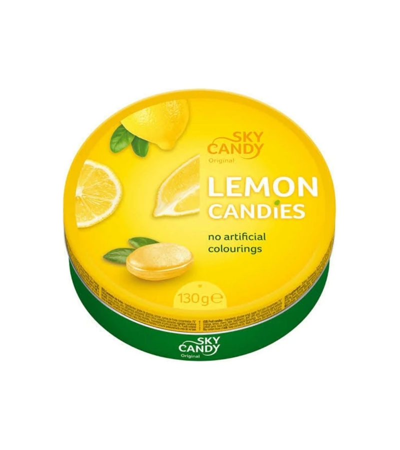 Sky Candy Limon Aromalı Şeker 130 gr